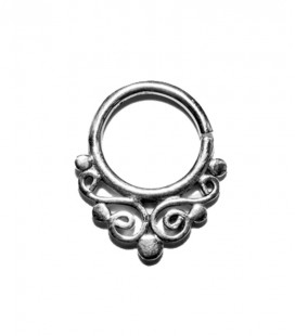 Septum 15 1,2mm silver plated