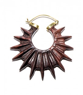 SPIKY WOOD(wood and brass)