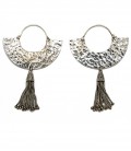 SIAM (silver earrings)