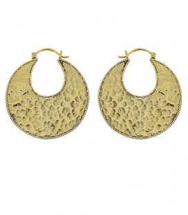 THE WILD TRIBE (BRASS EARRINGS) by Sandrine Heches