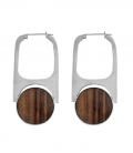 YOKO HOSHI (WOOD AND BRASS SILVER PLATED) ****SALES***SOLDES