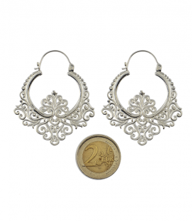 BAROQUE 2- BRASS SILVER PLATED