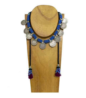 COLLIER TRIBAL PIECES ANCIENNES 