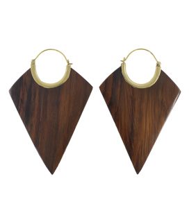 XXL COLLECTION - LOSANGES (BRASS WOOD)