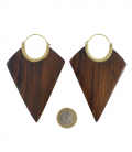 XXL COLLECTION - LOSANGES (BRASS WOOD)