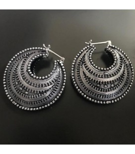 GIPSY MOON SILVER PLATED