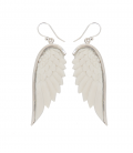 WINGS (BONE AND BRASS SILVER PLATED)