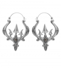 SHIVA'S GRACE- SILVER PLATED- SPLD BY PAIR
