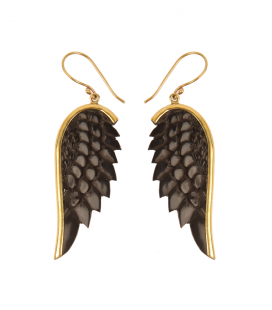 WINGS- HORN AND BRASS-SOLD BY PAIR